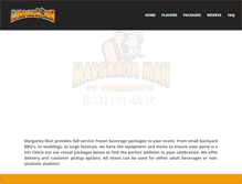 Tablet Screenshot of margaritamanofcharleston.com